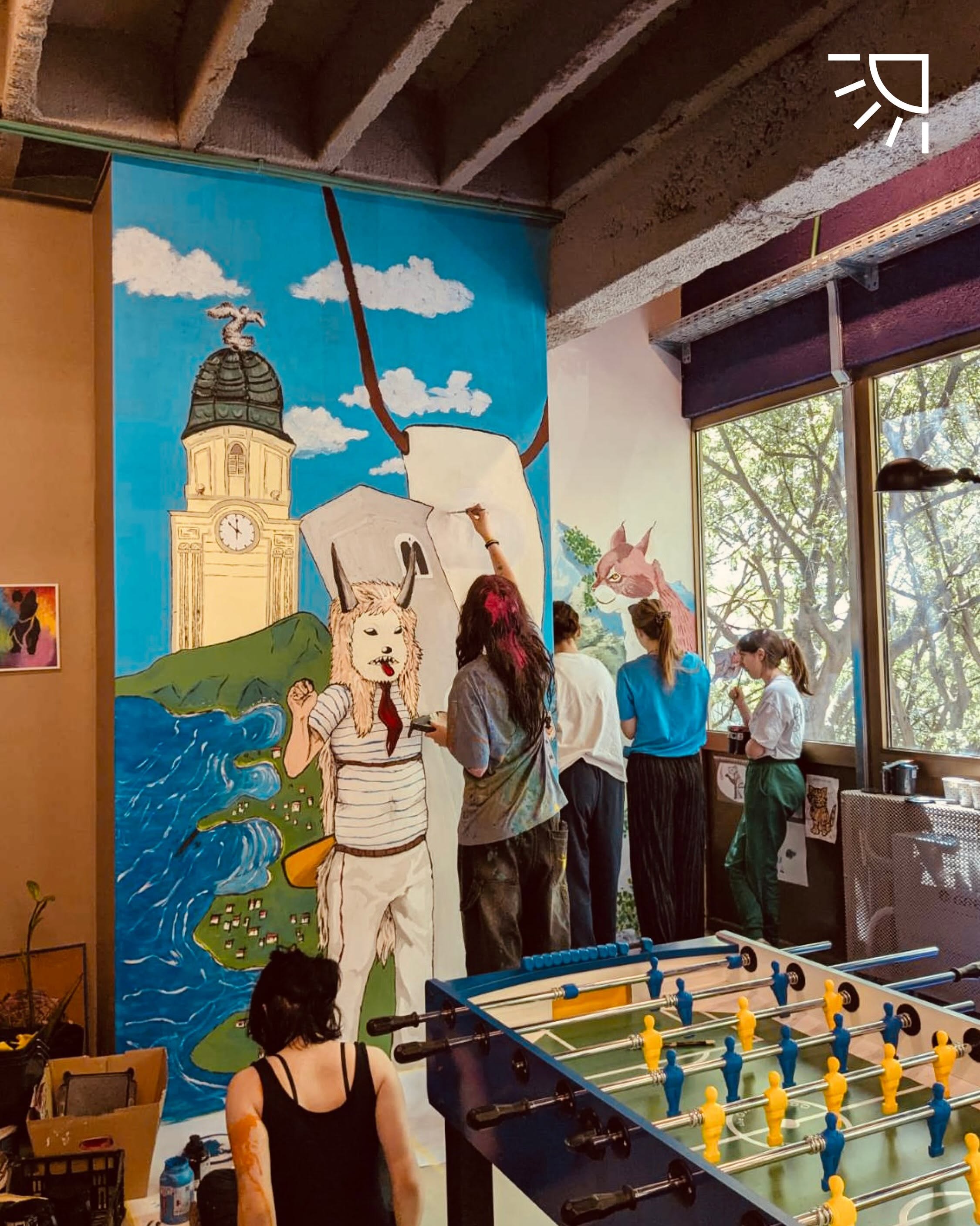 Završeni su radovi na muralima u suradnji sa Školom za primijenjenu umjetnost Rijeka